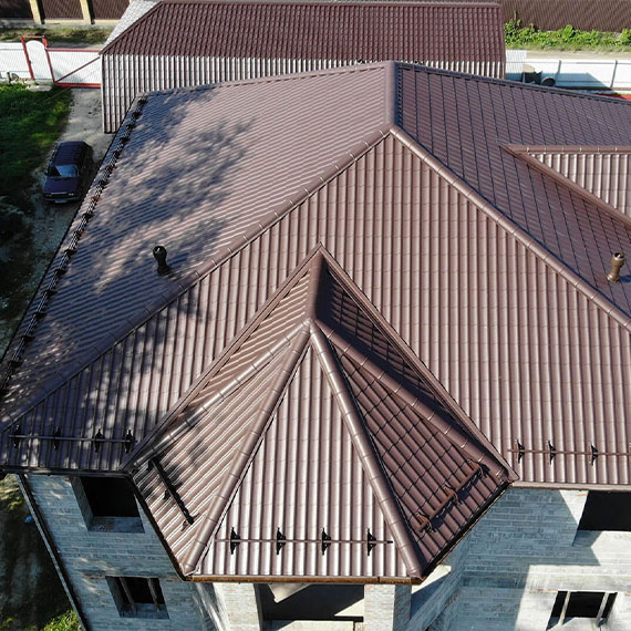 Монтаж сложной крыши и кровли в Ногинске и Московской области